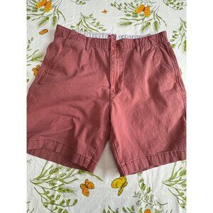 Levis XX Chino EZ Mens Shorts Coral Red Cotton Blend Size Large